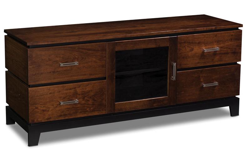 Simply Amish Frisco LEFRIA33C TV Console with 4 Drawers Mueller